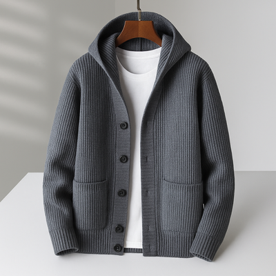 ETHAN | WOOL CARDIGAN FOR MEN