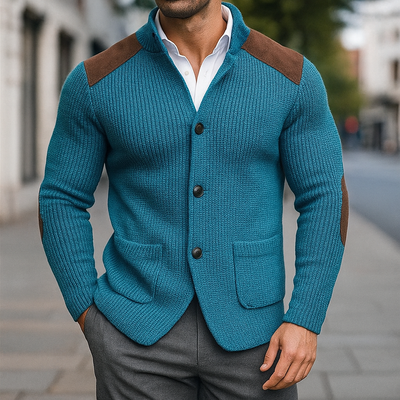 OWEN | TEXTURED KNITTED BLAZER