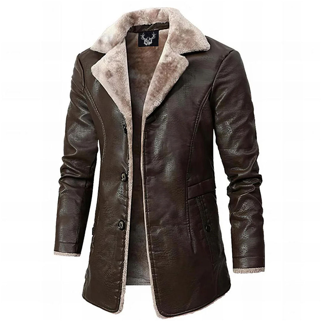 ETHAN| ELEGANT AND CASUAL LEATHER JACKET FOR MEN