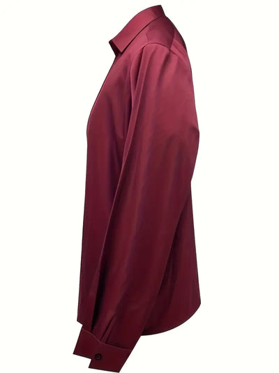 Naya™ – Elegant V-Neck Blouse for Day-to-Night Confidence