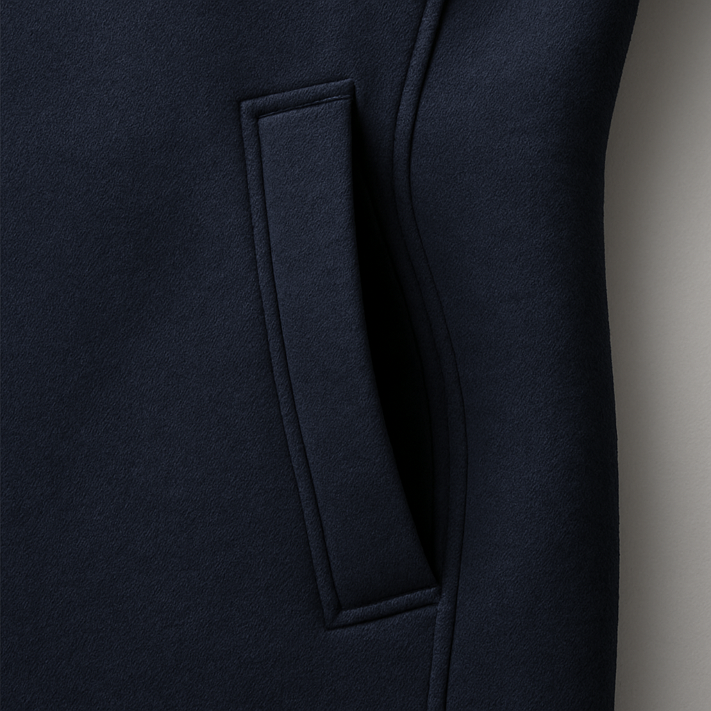 Eleonora™ – Winter Coat with Asymmetrical Zip