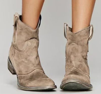 Cienna™ – Western-Inspired Ankle Boots for Everyday Elegance