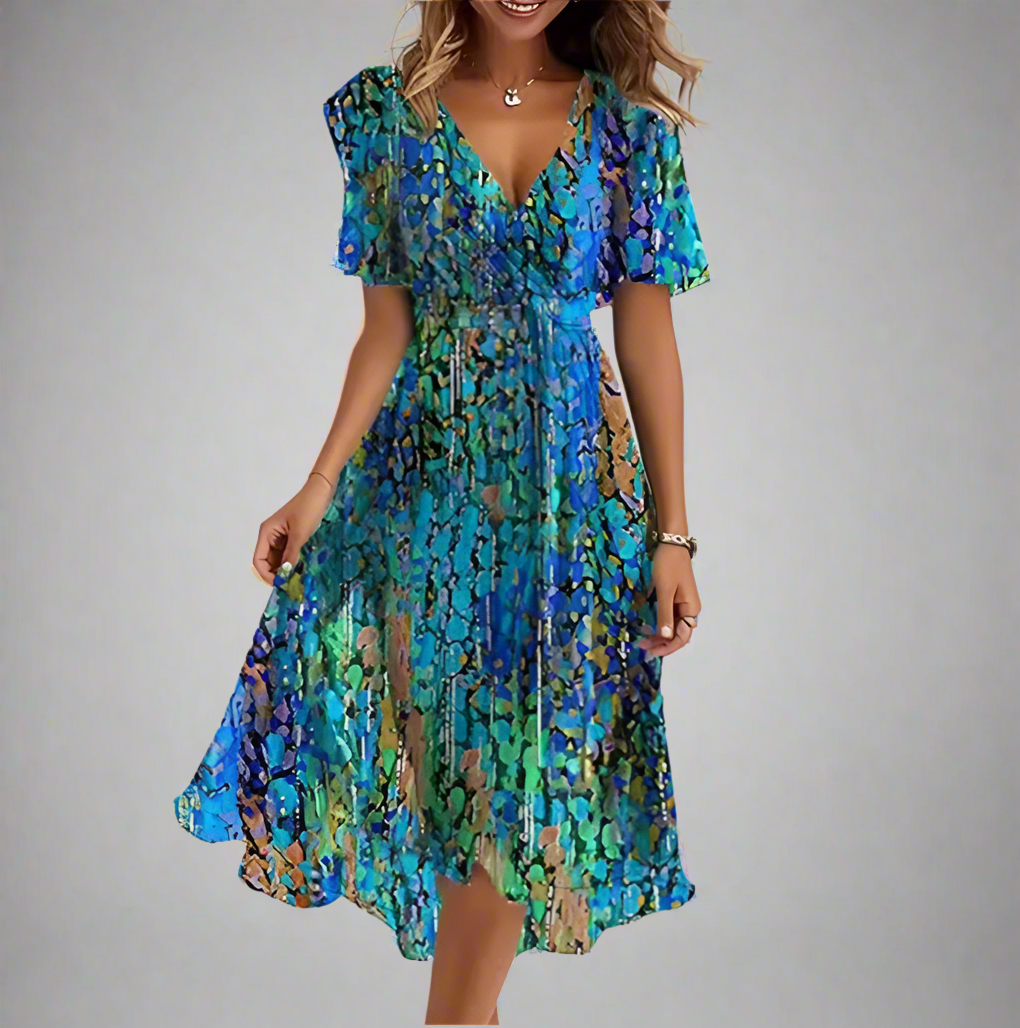 Demi – The Elegant Floral Dress