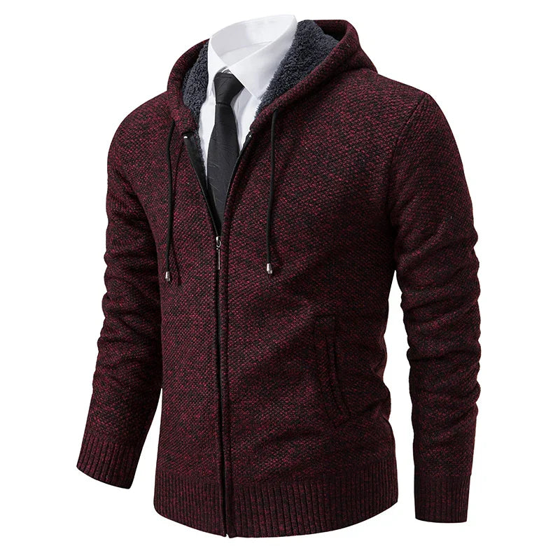 ETHAN | POLAR FLEECE ZIP CARDIGAN