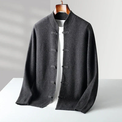 ETHAN| CLASSIC CASHMERE CARDIGAN