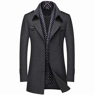 ETHAN | WINTER WOOL COAT FOR MEN
