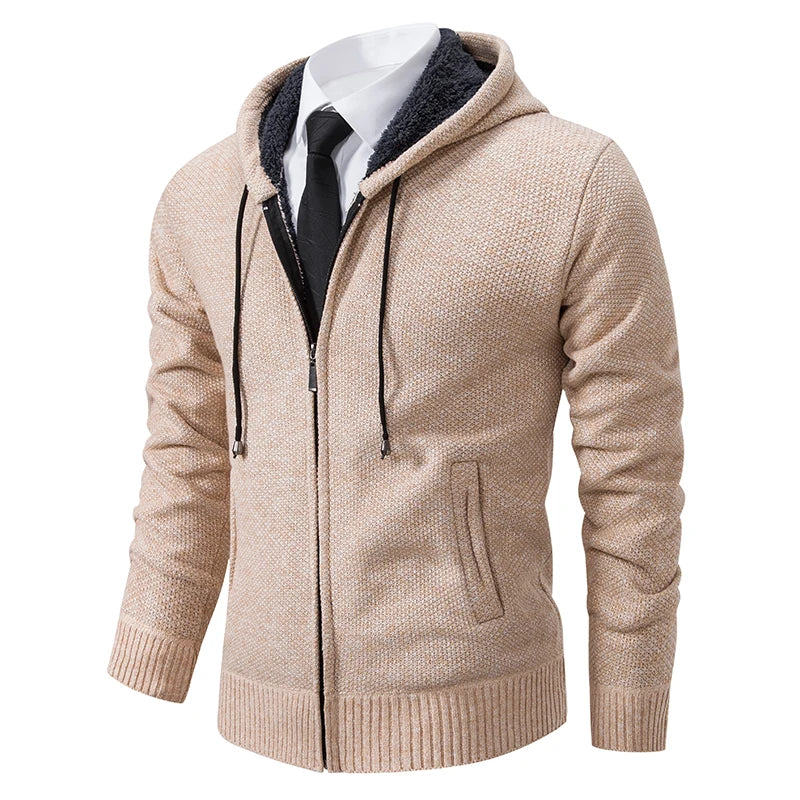 ETHAN | POLAR FLEECE ZIP CARDIGAN