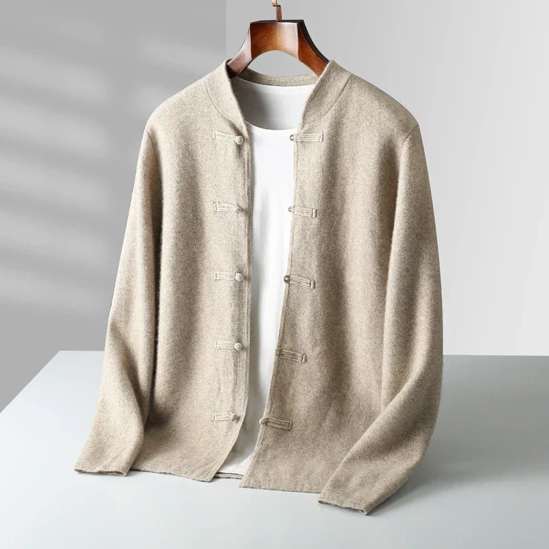 ETHAN| CLASSIC CASHMERE CARDIGAN
