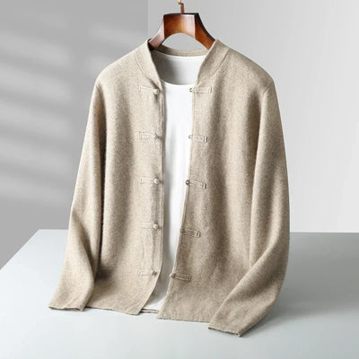 ETHAN| CLASSIC CASHMERE CARDIGAN