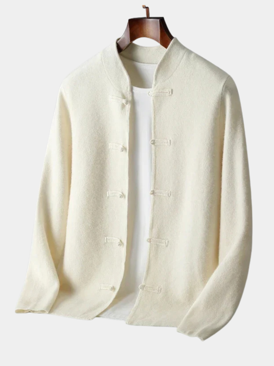ETHAN| CLASSIC CASHMERE CARDIGAN