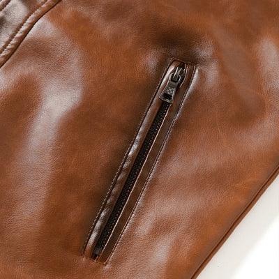 ETHAN| CRUISER LEATHER JACKET