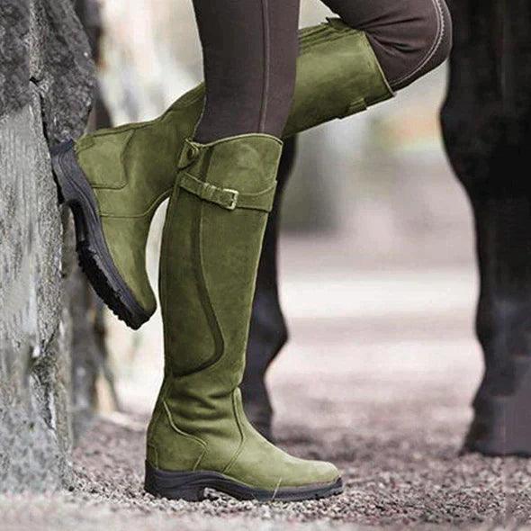 Maeve | Waterproof Leather Riding Boots